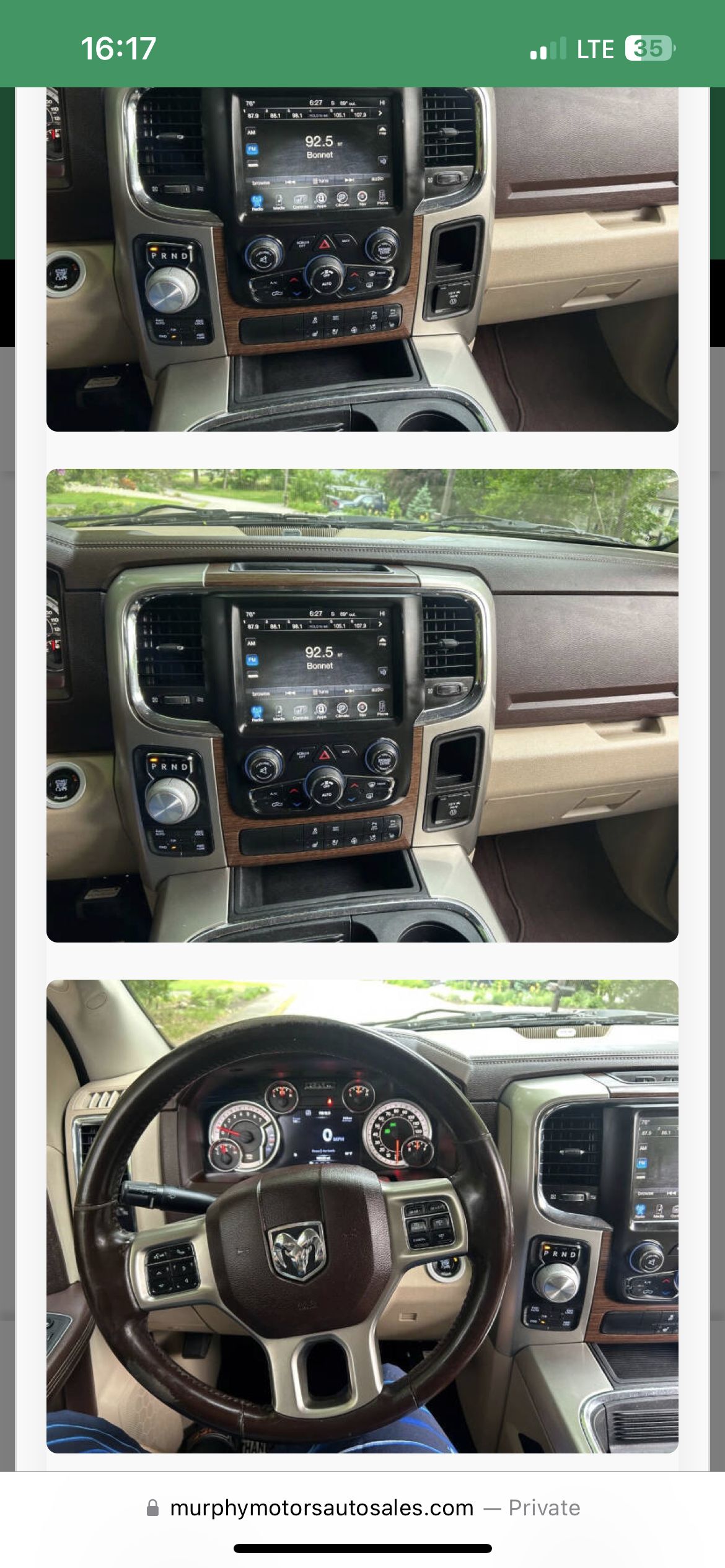 Used 2015 RAM 1500 Laramie w/ Convenience Group AWD/4WD image 9
