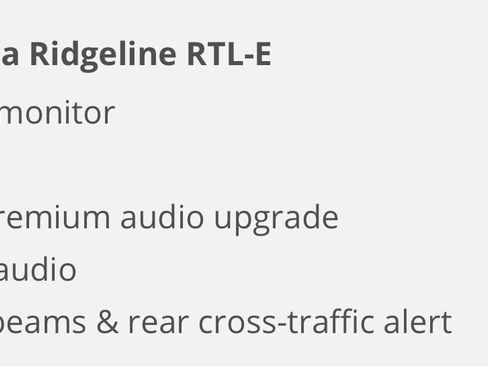 Used 2020 Honda Ridgeline RTL-E image 12