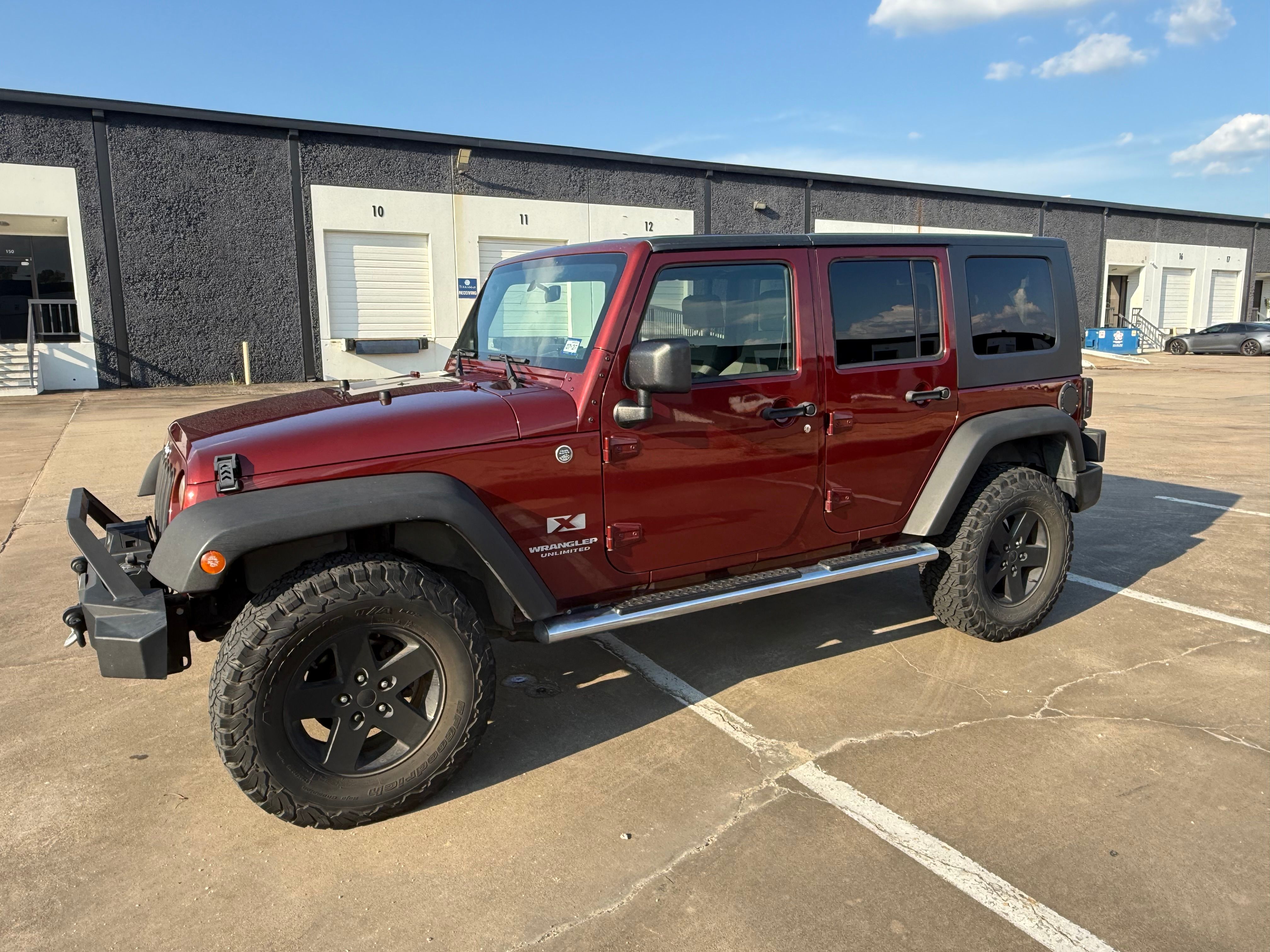 Used 2008 Jeep Wrangler Unlimited X AWD/4WD image 9