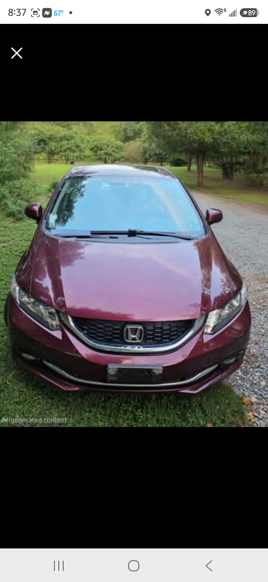 Used 2013 Honda Civic EX-L image 2
