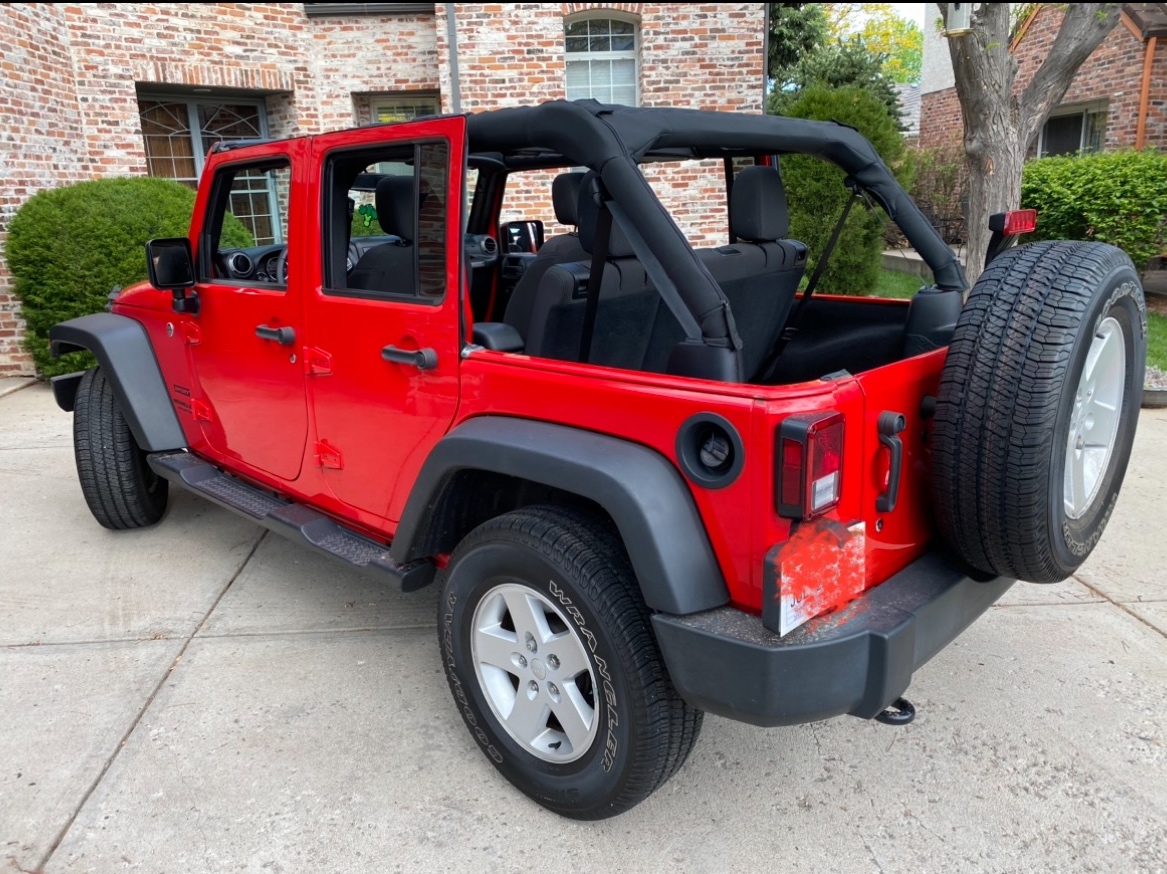 Used 2017 Jeep Wrangler Unlimited Sport w/ Quick Order Package 24S AWD/4WD image 1