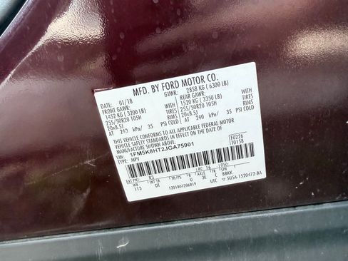 Used 2018 Ford Explorer Platinum AWD/4WD image 29