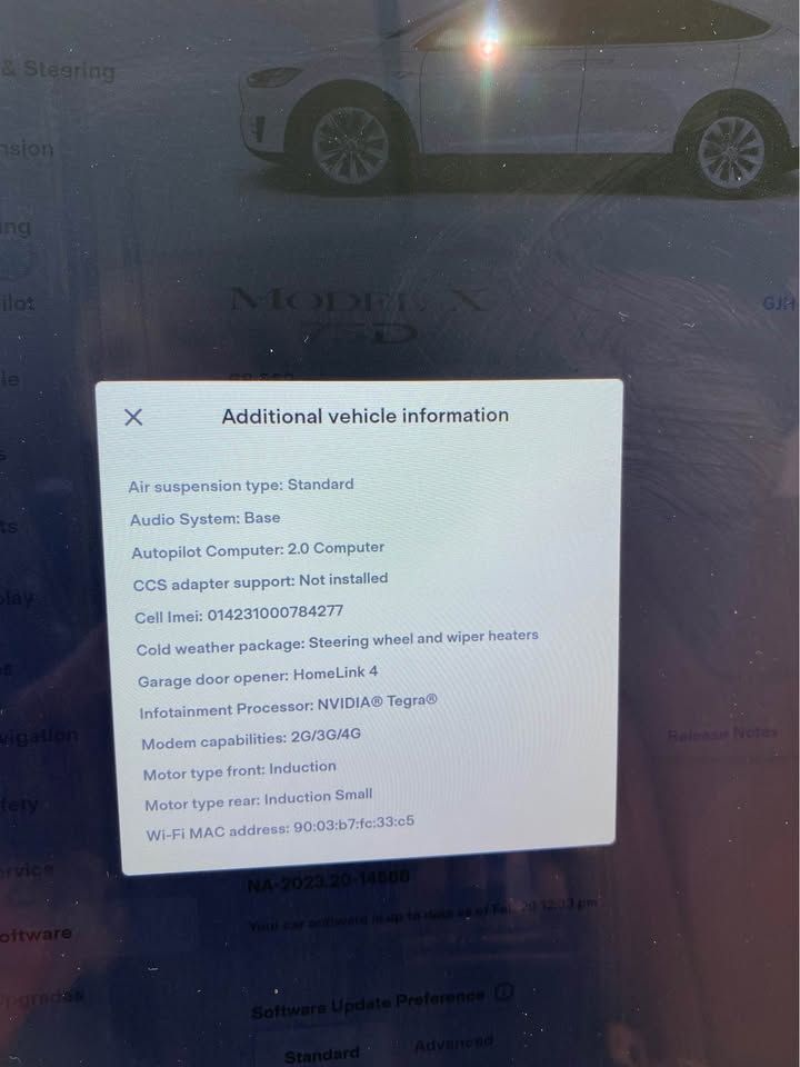 Used 2016 Tesla Model X 60D AWD/4WD image 12