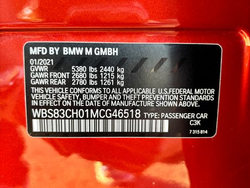 Used 2021 BMW M5 AWD/4WD image 18