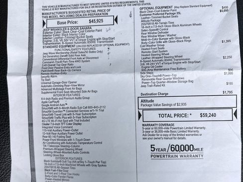 Used 2023 Jeep Wrangler Unlimited Sahara image 10