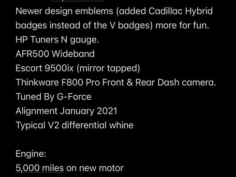 Used 2012 Cadillac CTS V w/ Wood Trim Package image 15