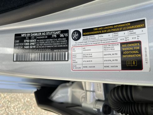 Used 2016 Mercedes-Benz S 550 4MATIC Sedan image 32