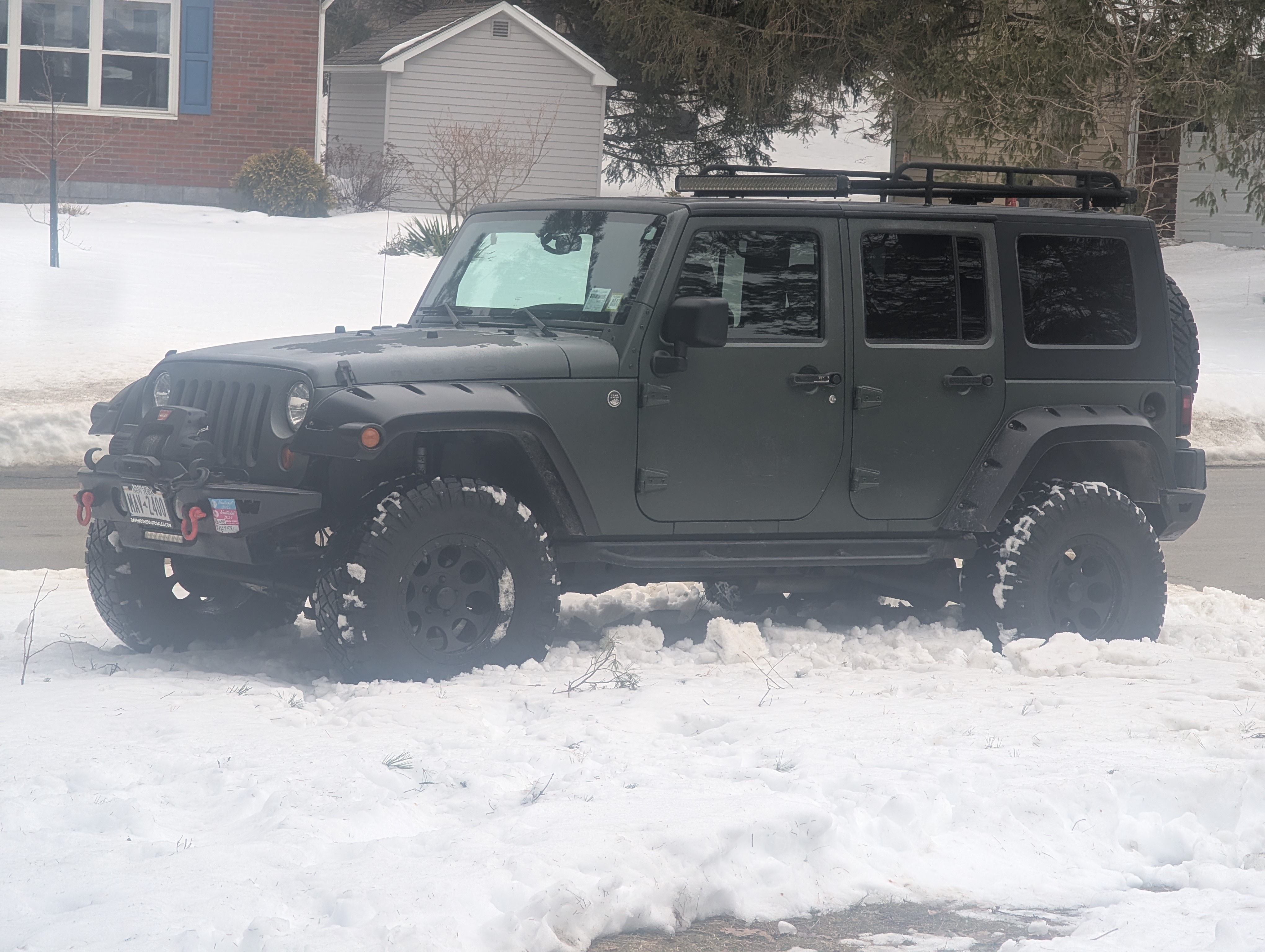 Used 2008 Jeep Wrangler Unlimited Rubicon w/ PWR Convenience Group AWD/4WD image 1