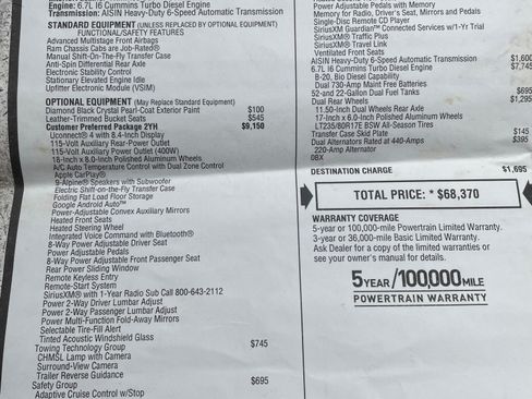 Used 2019 RAM 3500 Laramie image 17