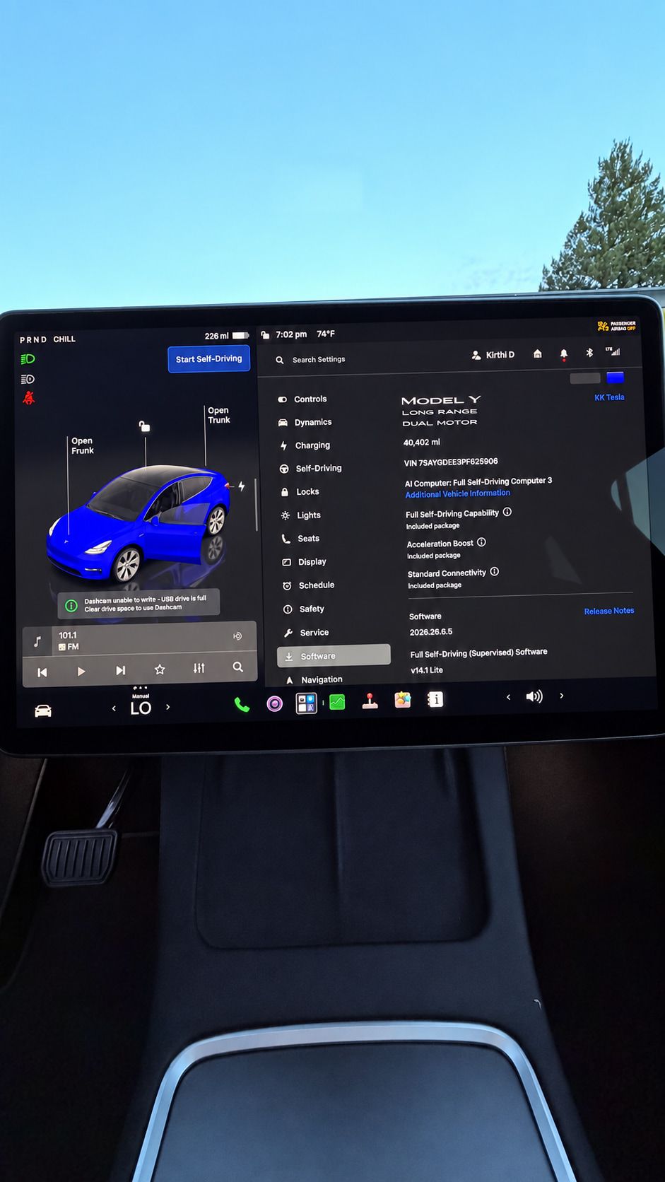 Used 2023 Tesla Model Y Long Range AWD/4WD image 10