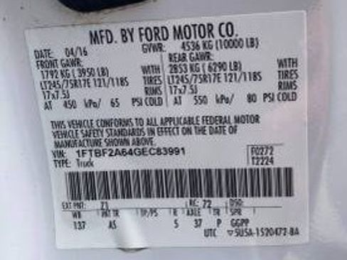 Used 2016 Ford F250 XL w/ XL Appearance Package image 11