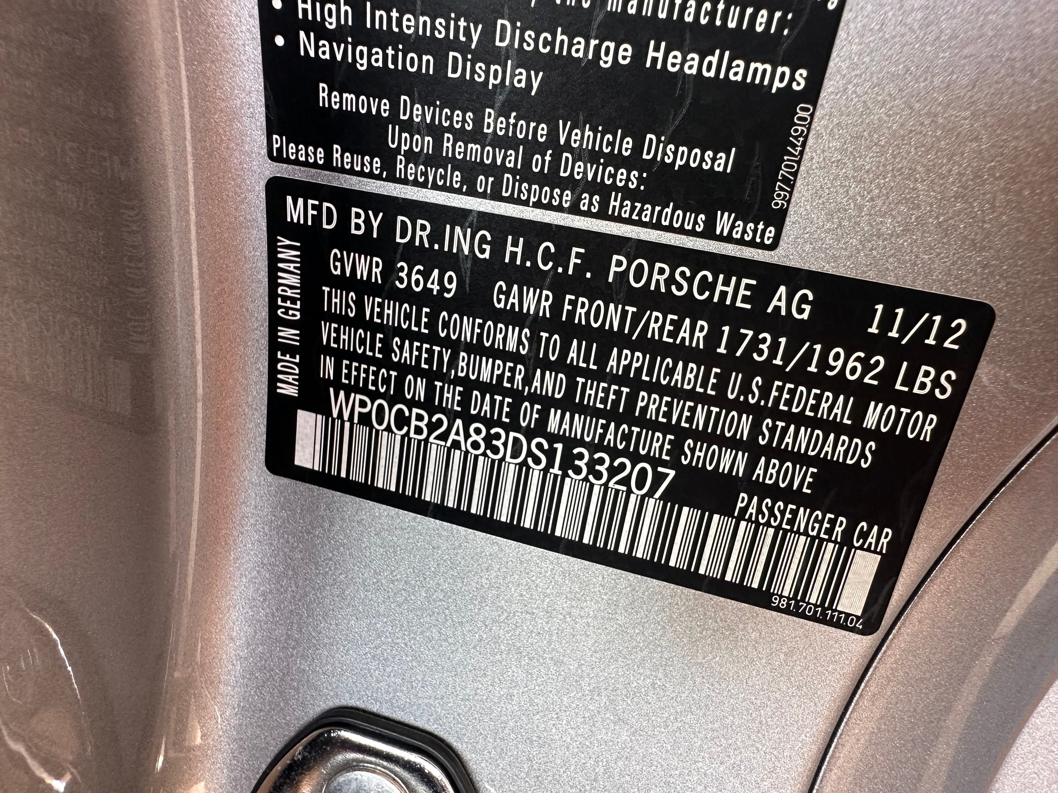 Used 2013 Porsche Boxster S RWD image 23