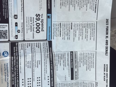 Used 2023 GMC Yukon XL Denali w/ Denali Reserve Package image 31