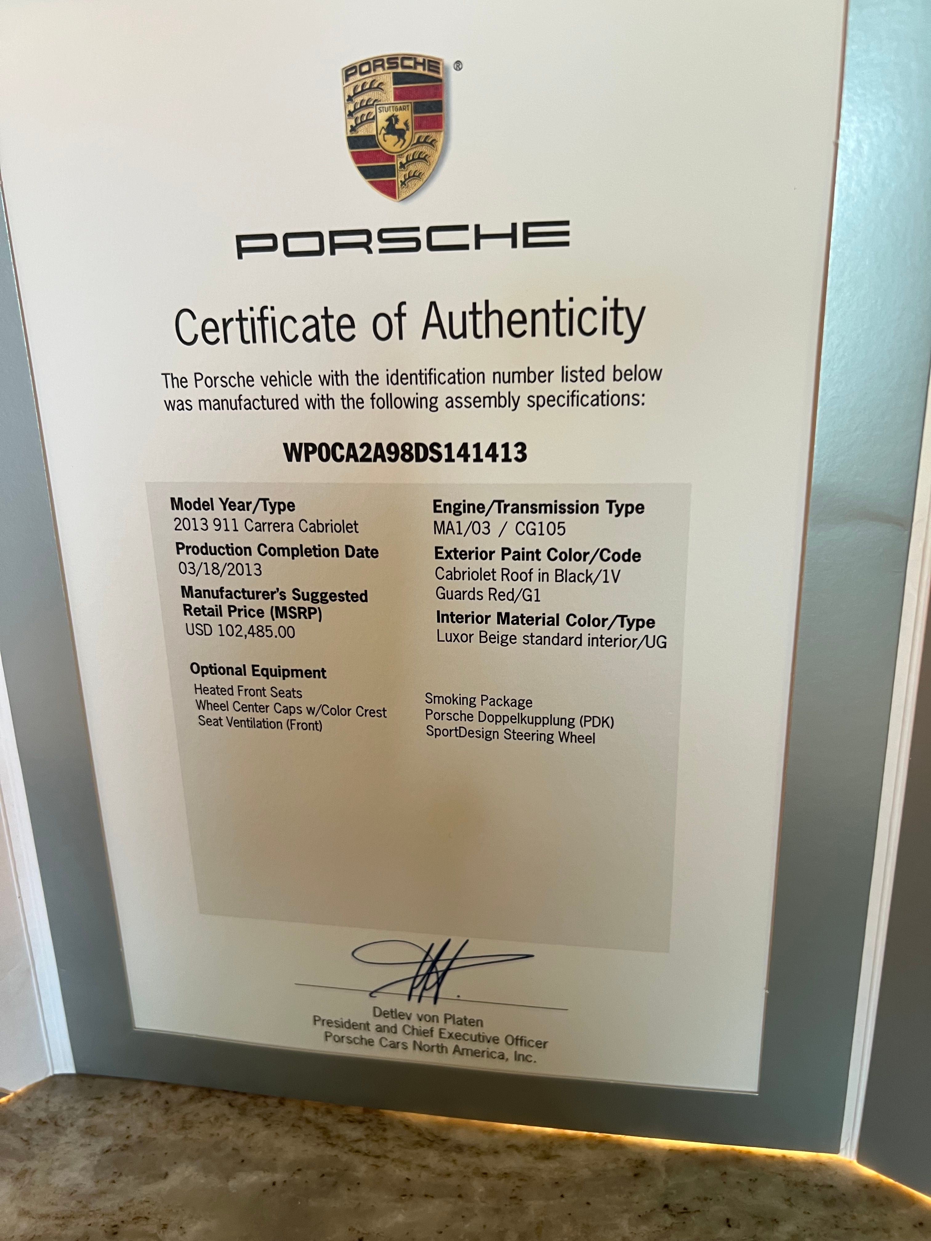 Used 2013 Porsche 911 Carrera RWD image 16