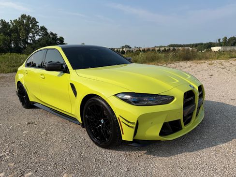 Used 2022 BMW M3 Competition w/ M Carbon Exterior Package AWD/4WD image 1