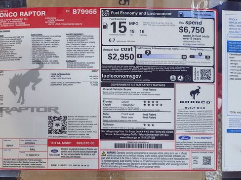 Used 2023 Ford Bronco Raptor image 21