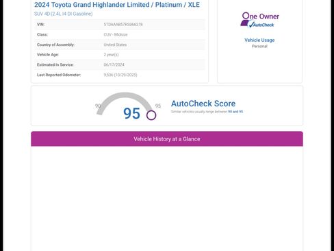 Used 2024 Toyota Grand Highlander AWD image 25