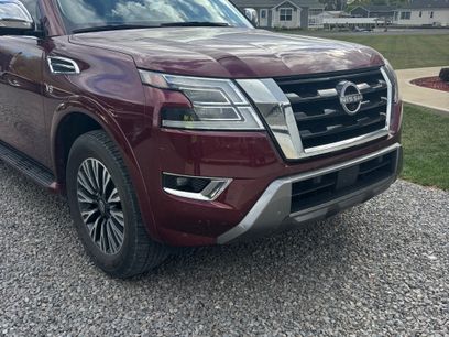 Used 2021 Nissan Armada Platinum w/ Captain's Chairs Package
