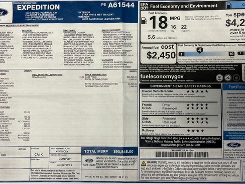 Used 2023 Ford Expedition Platinum image 5