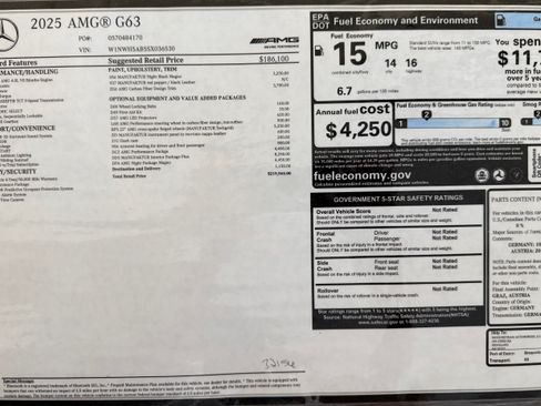 Used 2025 Mercedes-Benz G 63 AMG 4MATIC image 22