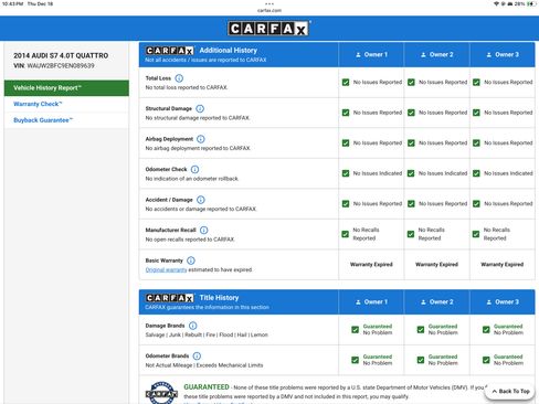 Used 2014 Audi S7 Prestige w/ Driver Assistance Package image 22