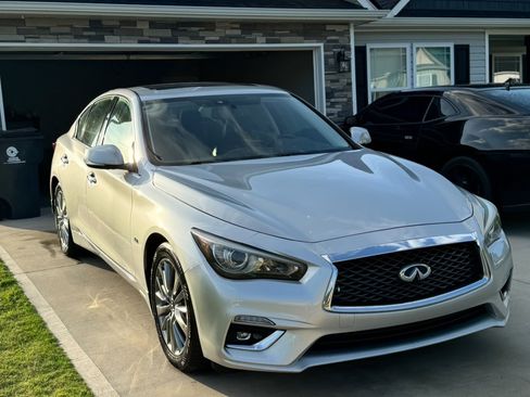 Used 2018 INFINITI Q50 Luxe w/ Essential Package (3.0T Luxe) AWD/4WD image 1