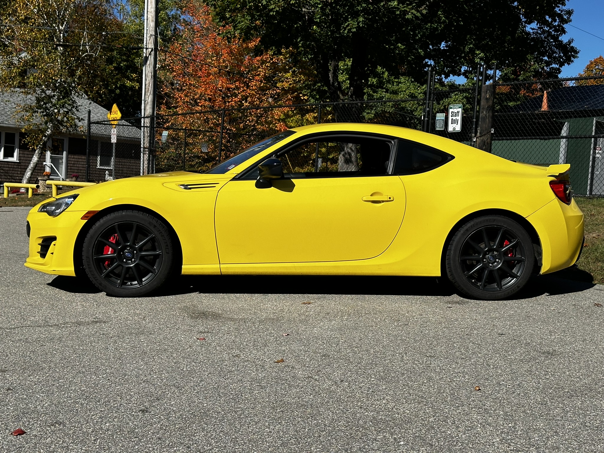 Used 2017 Subaru BRZ Series.Yellow RWD image 2