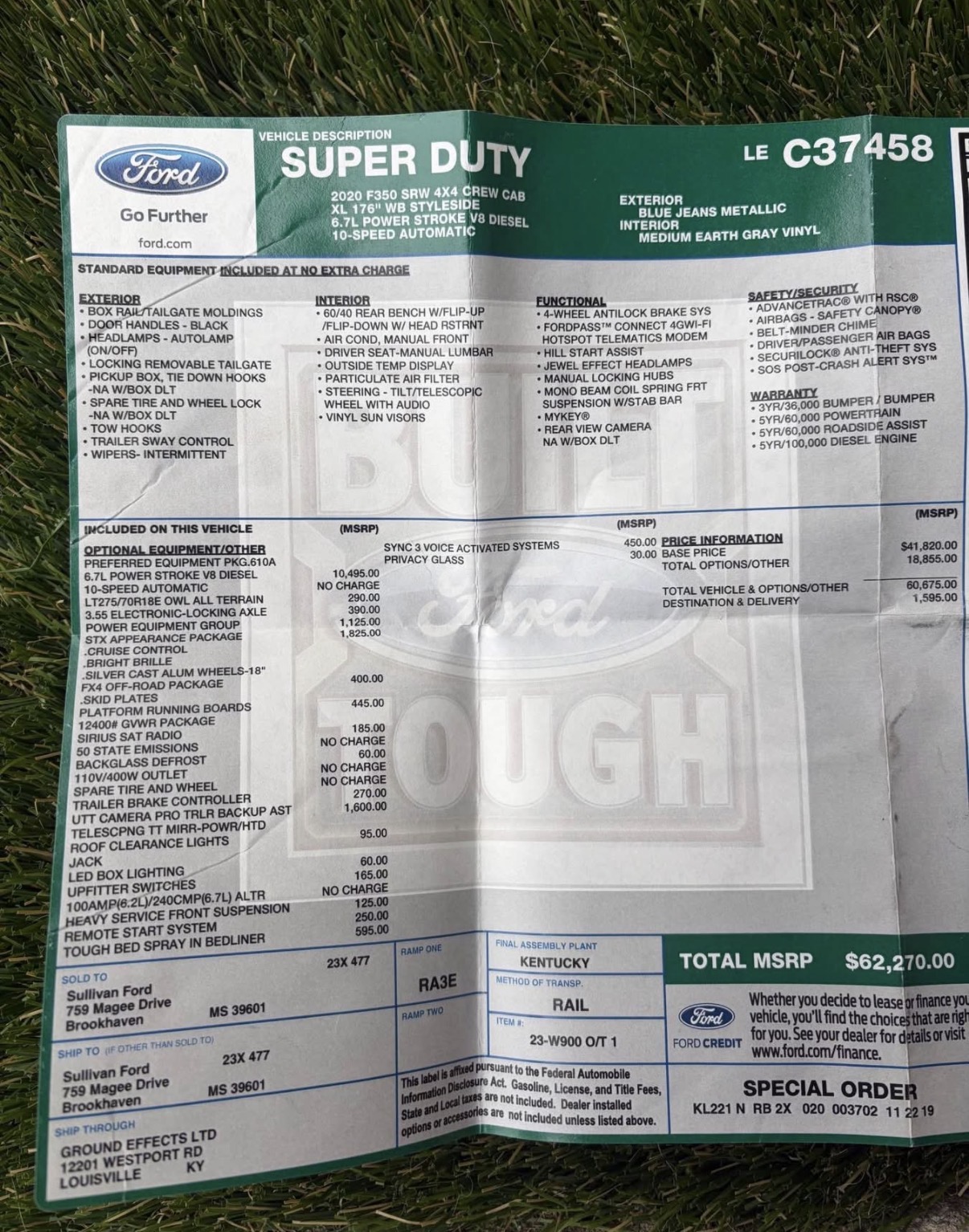 Used 2020 Ford F350 XL w/ STX Appearance Package AWD/4WD image 30