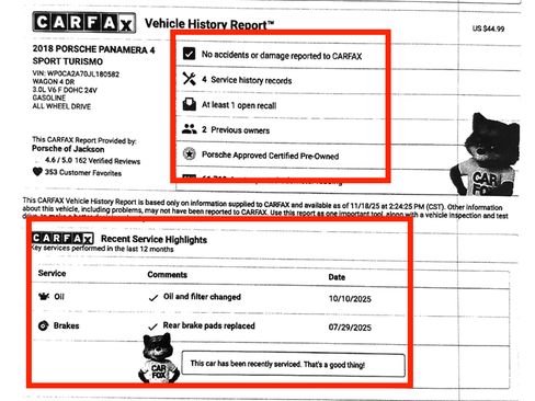 Used 2018 Porsche Panamera 4 w/ Premium Package image 23