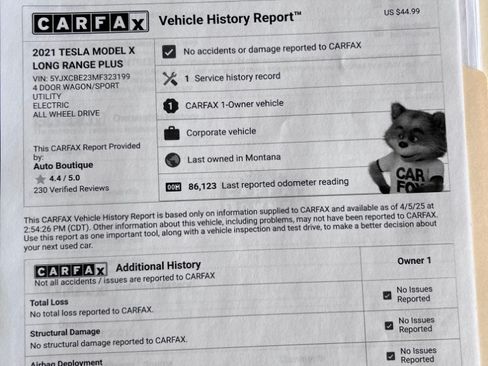 Used 2021 Tesla Model X Long Range image 9