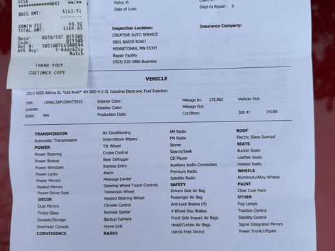 Used 2013 Nissan Altima 2.5 SL w/ Technology Pkg image 27