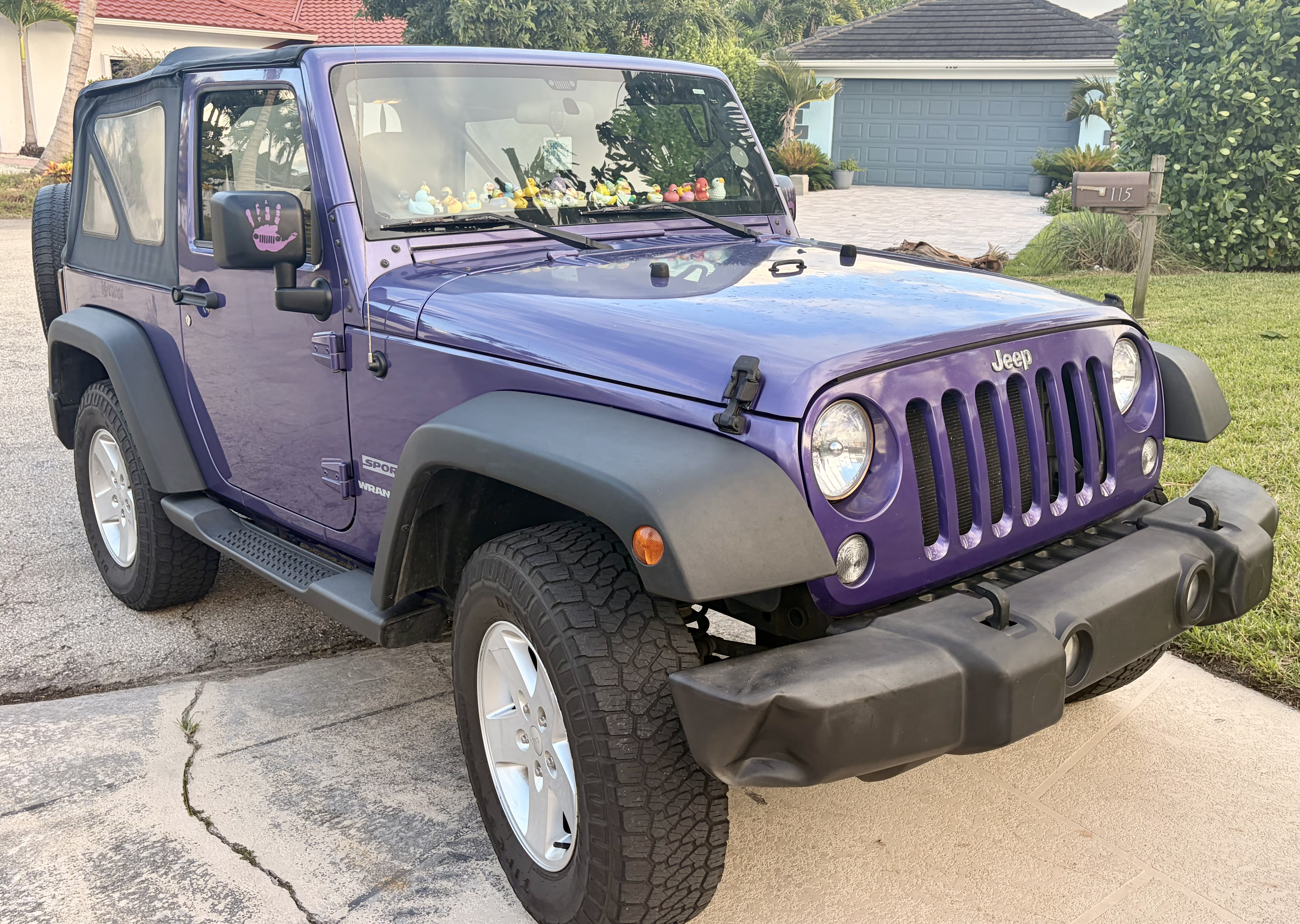 Used 2017 Jeep Wrangler Sport w/ Quick Order Package 23S AWD/4WD image 8