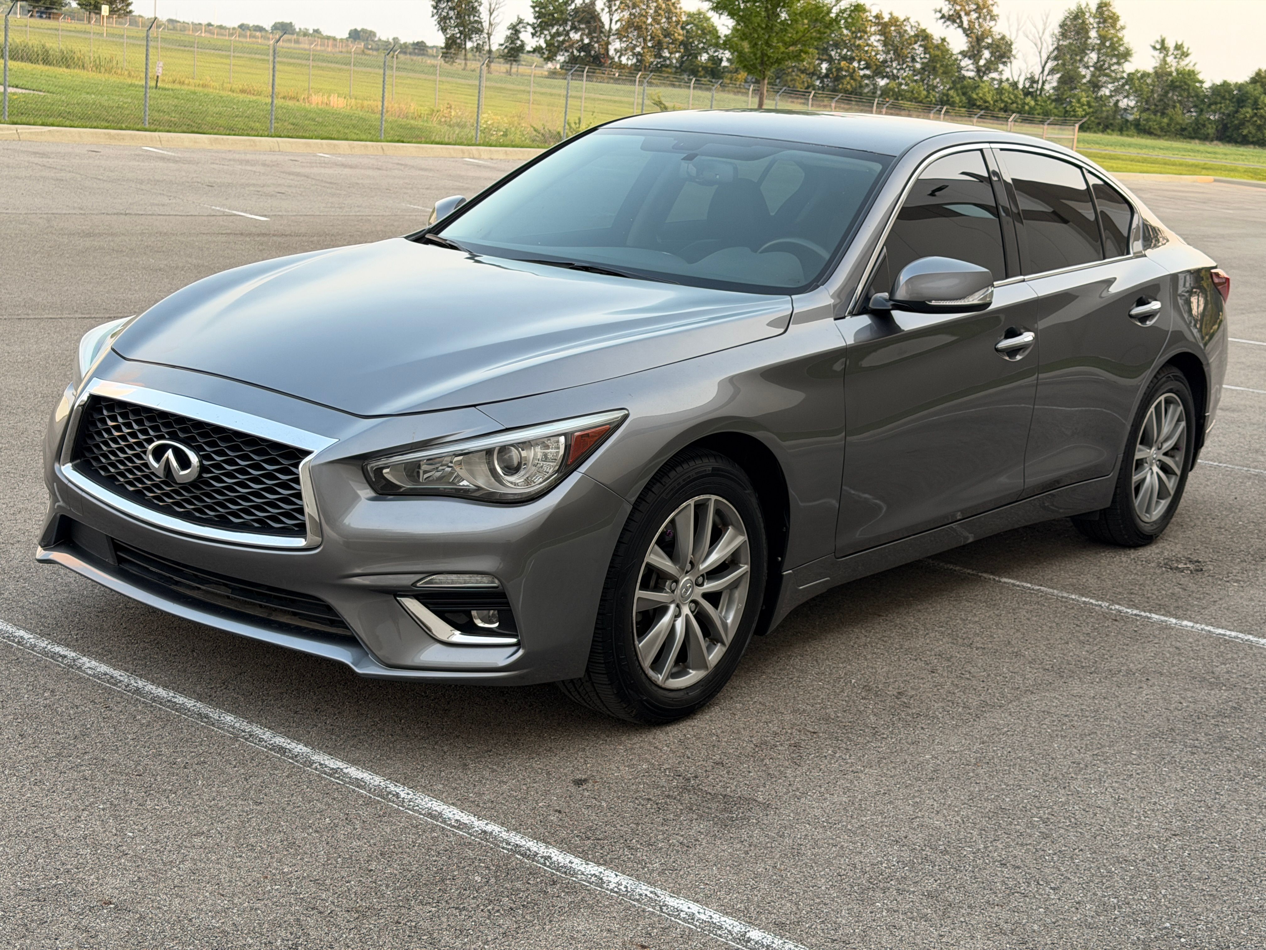 Used 2021 INFINITI Q50 Pure w/ Cargo Package AWD/4WD image 1