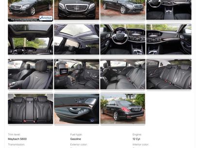 Used 2016 Mercedes-Benz Maybach S 600