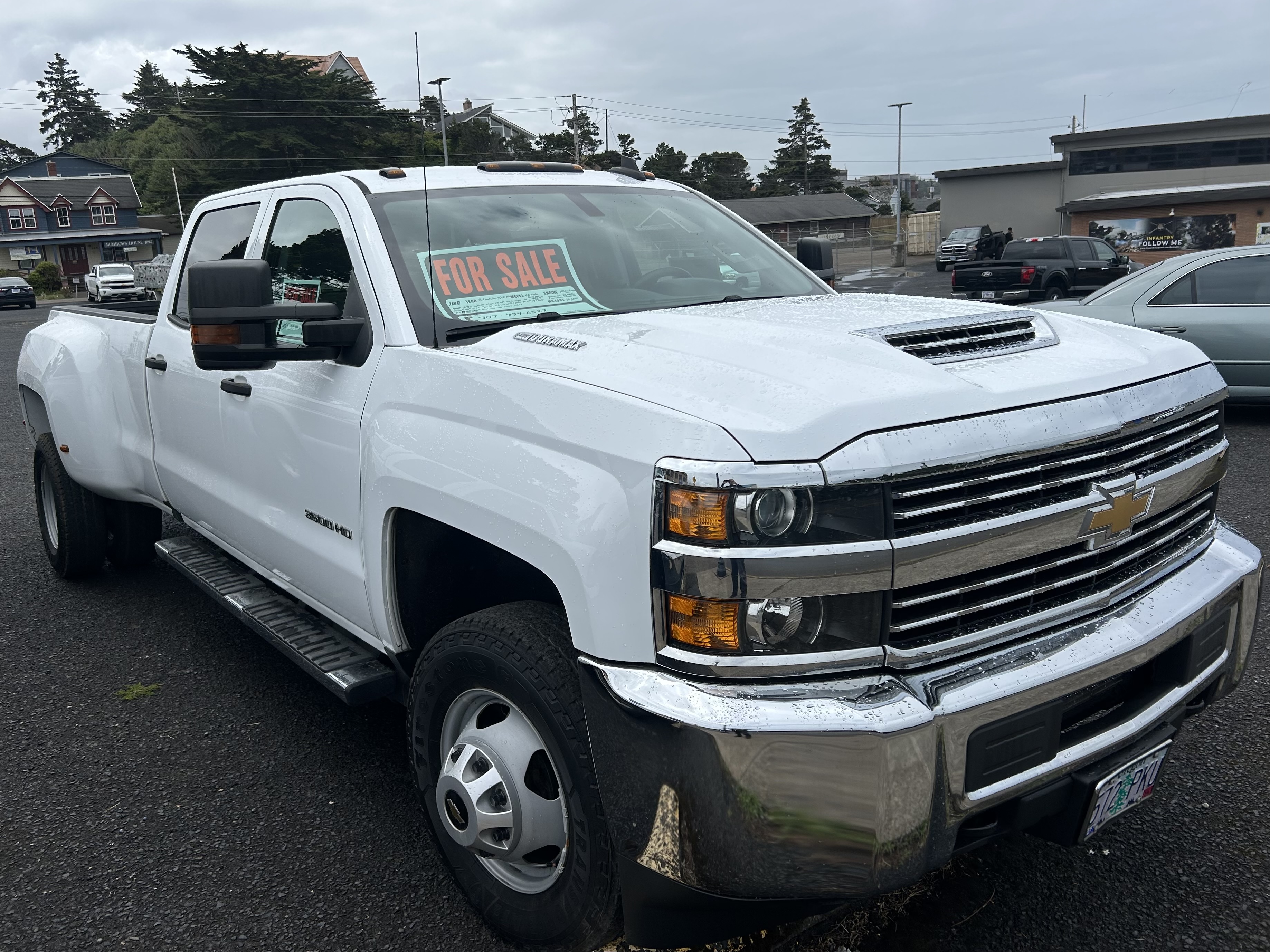 Used 2018 Chevrolet Silverado 3500 W/T w/ WT Convenience Package RWD image 2