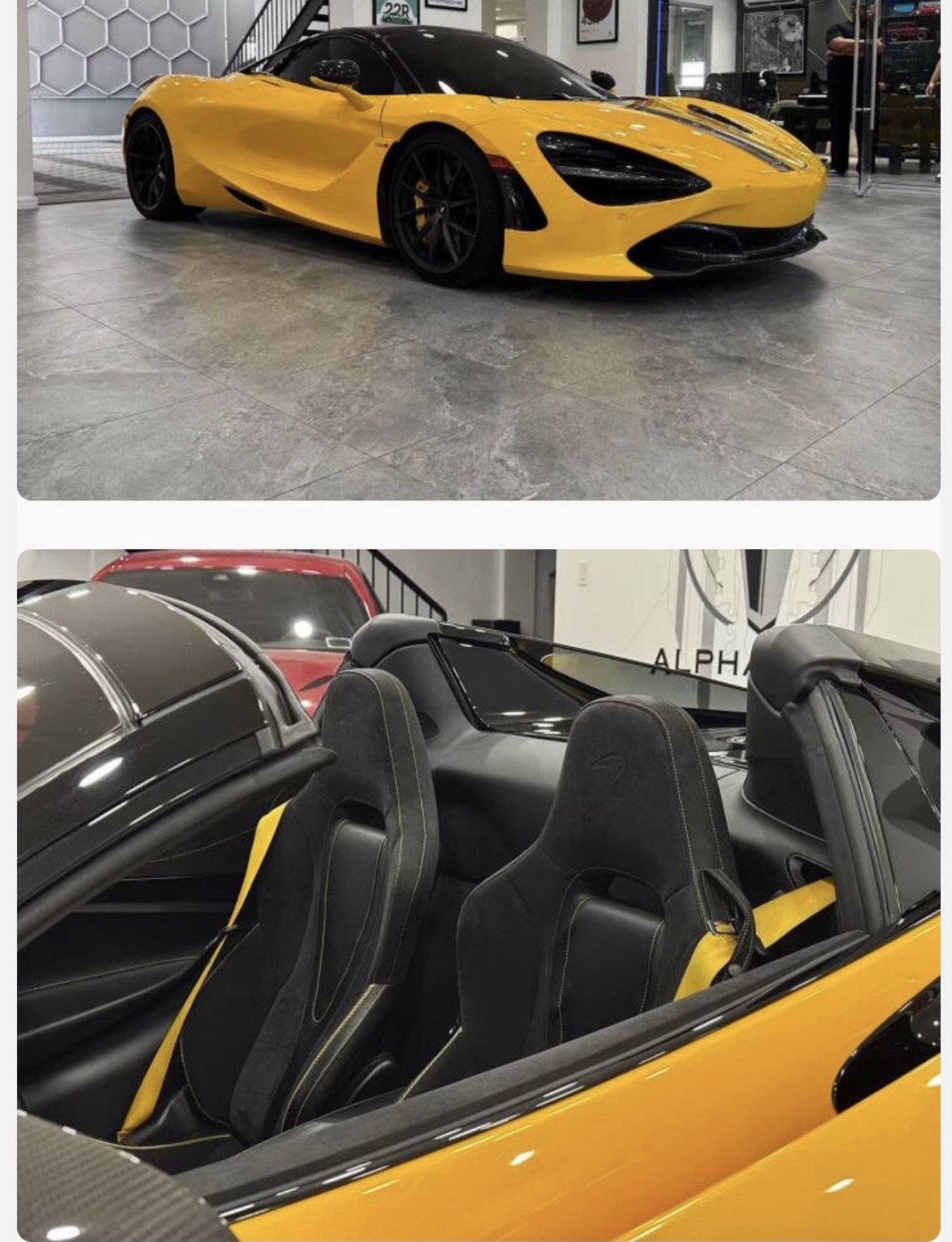 Used 2021 McLaren 720S Spider RWD image 2