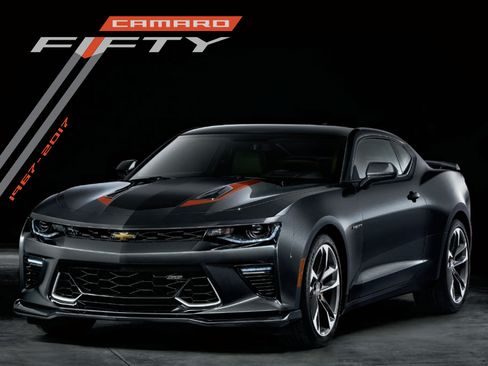 Used 2017 Chevrolet Camaro SS w/ 50th Anniversary Edition RWD image 25