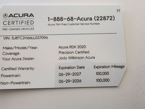 Used 2020 Acura RDX A-Spec image 2