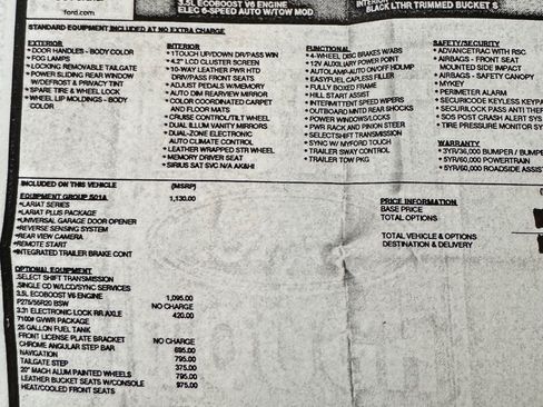 Used 2014 Ford F150 Lariat w/ Equipment Group 501A Mid image 12