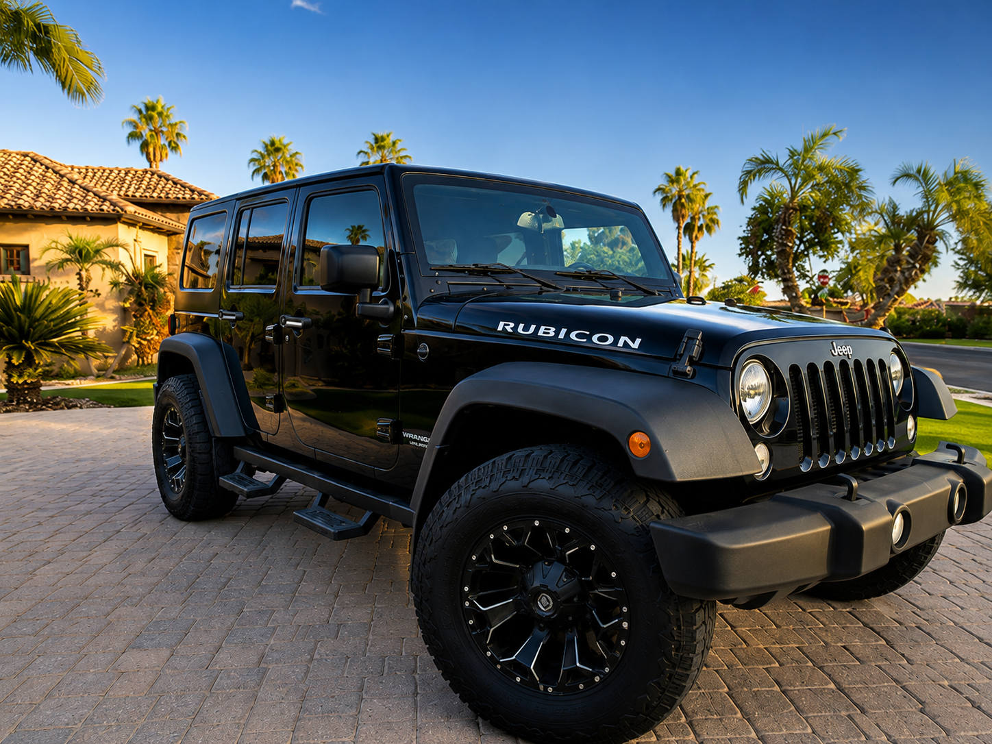 Used 2016 Jeep Wrangler Unlimited Rubicon w/ Connectivity Group AWD/4WD image 1