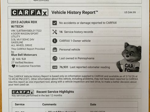 Used 2013 Acura RDX AWD w/ Technology Package image 13