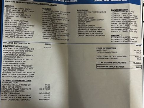 Used 2018 Ford Edge Titanium w/ Equipment Group 302A image 28