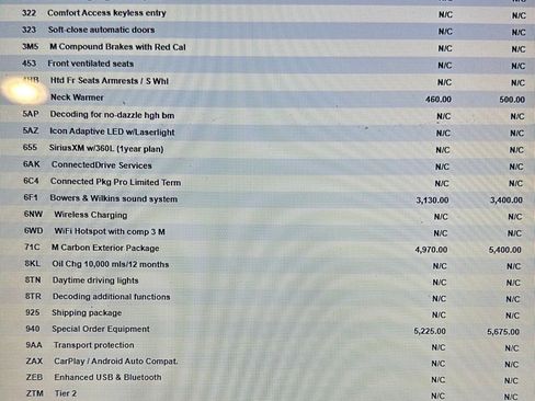 Used 2022 BMW M8 Competition w/ M Carbon Exterior Package image 16