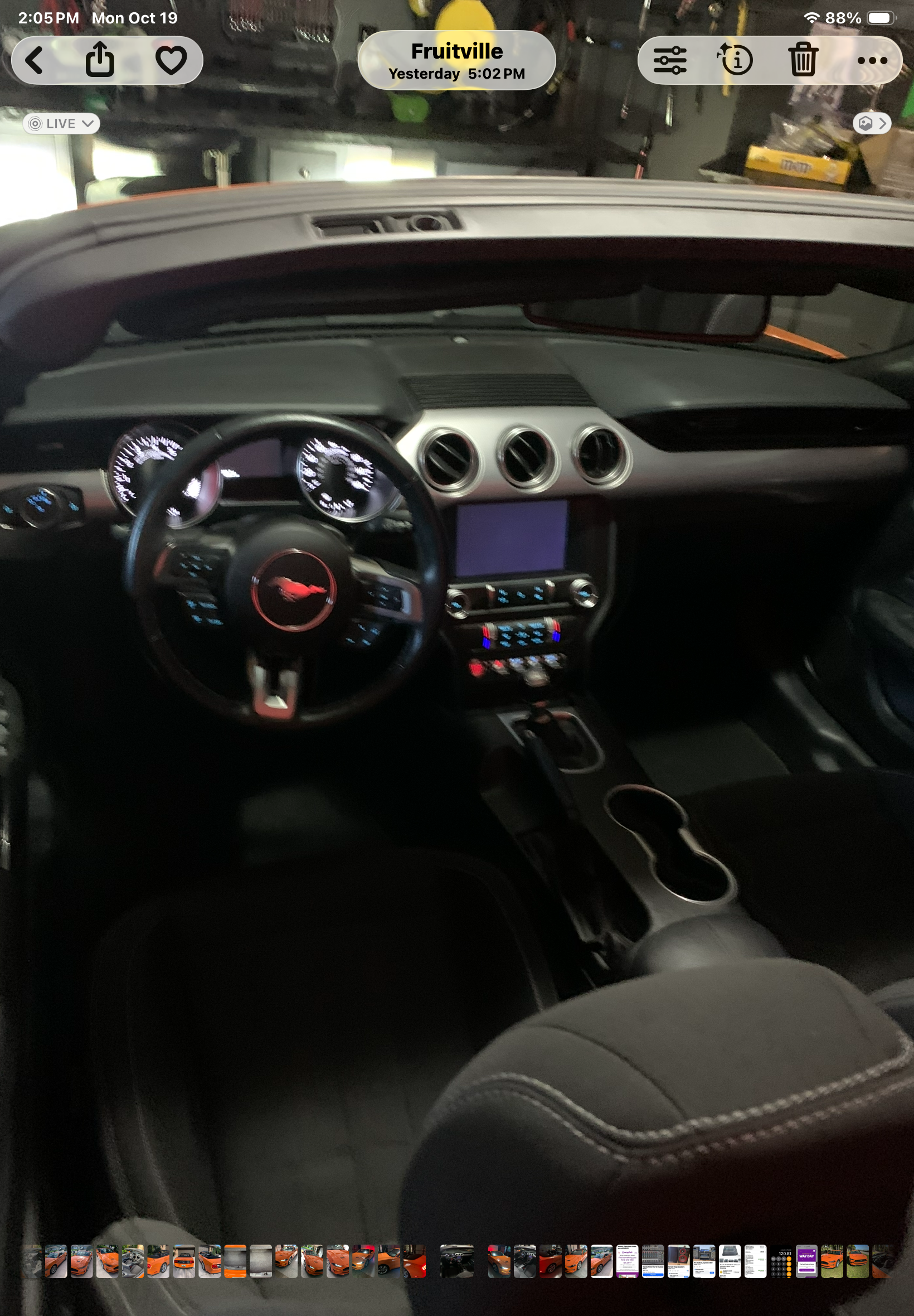 Used 2020 Ford Mustang Convertible w/ Equipment Group 101A RWD image 15