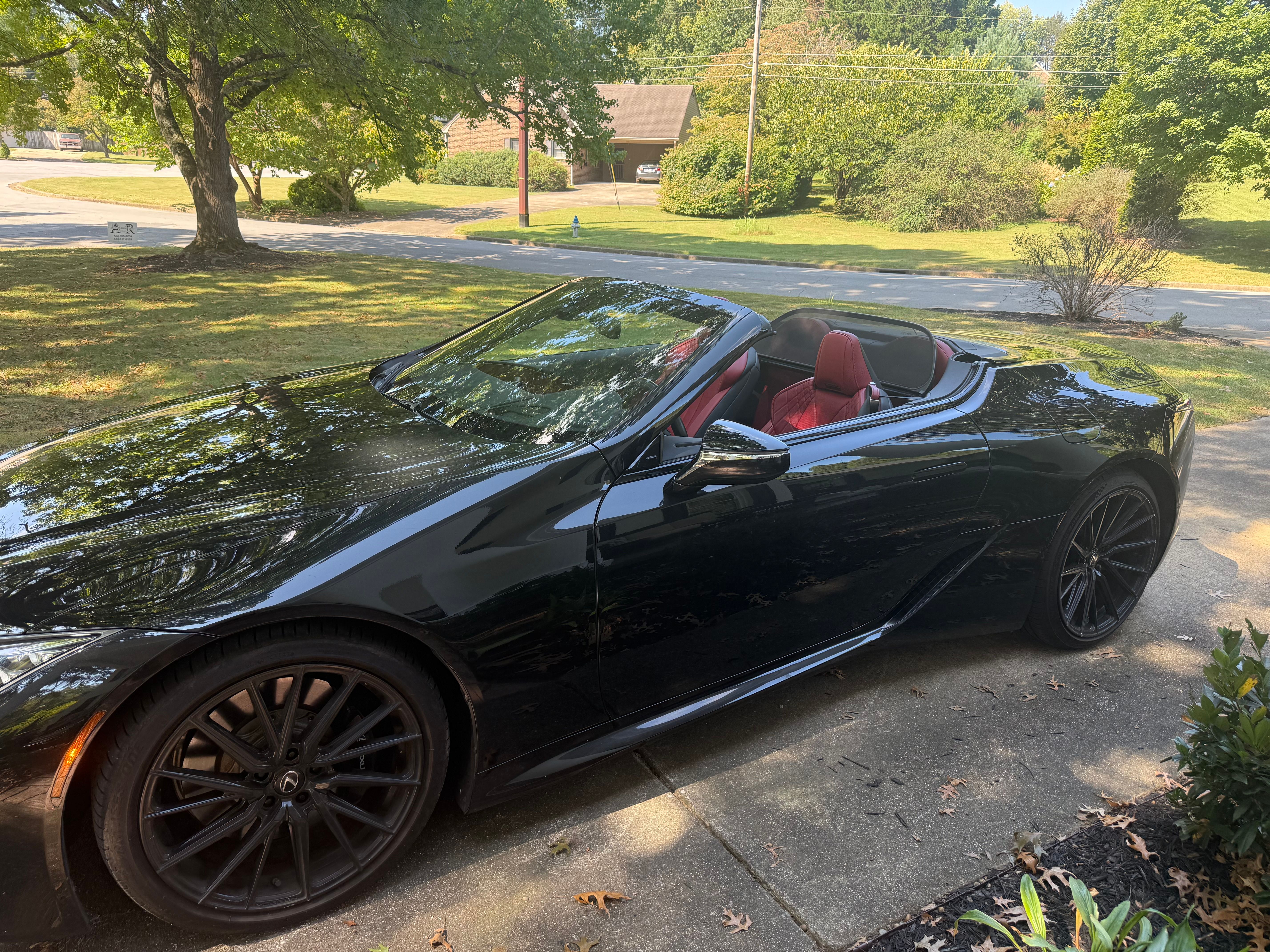 Used 2021 Lexus LC 500 Convertible w/ Touring Package RWD image 8