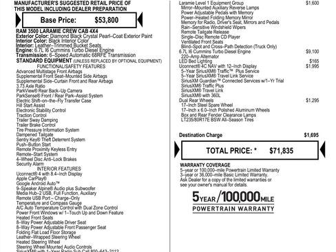 Used 2019 RAM 3500 Laramie image 15