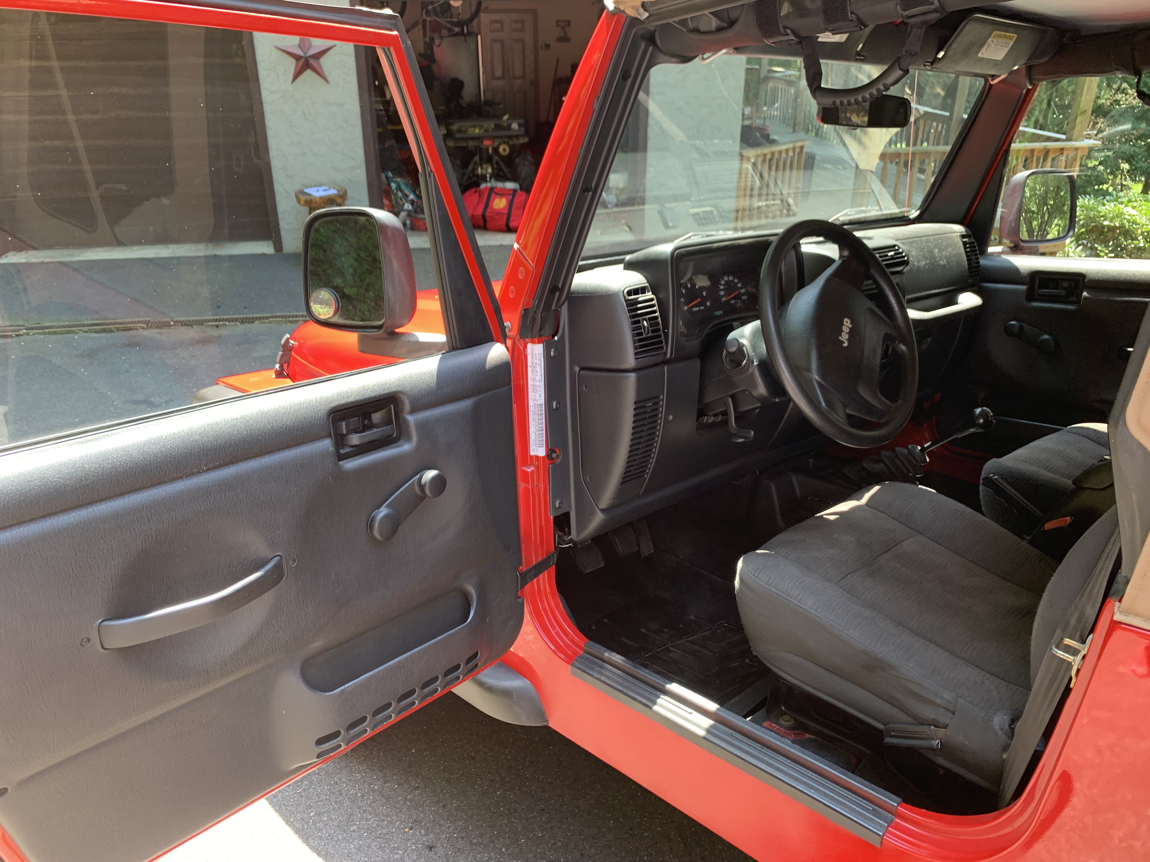 Used 2004 Jeep Wrangler X w/ Full Face Tire & Wheel Group AWD/4WD image 6