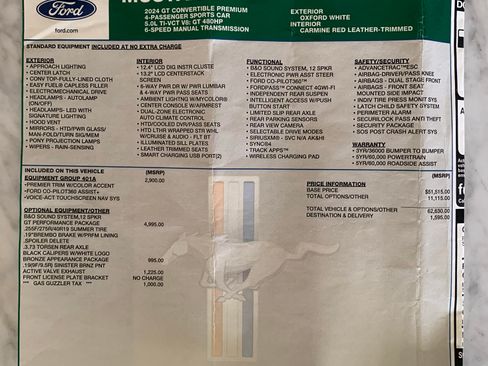 Used 2024 Ford Mustang GT Premium w/ GT Performance Package image 18