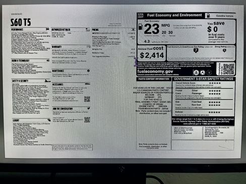 Used 2012 Volvo S60 T5 image 20