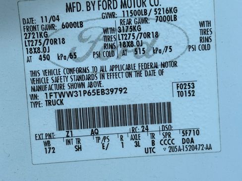 Used 2005 Ford F350 King Ranch image 9